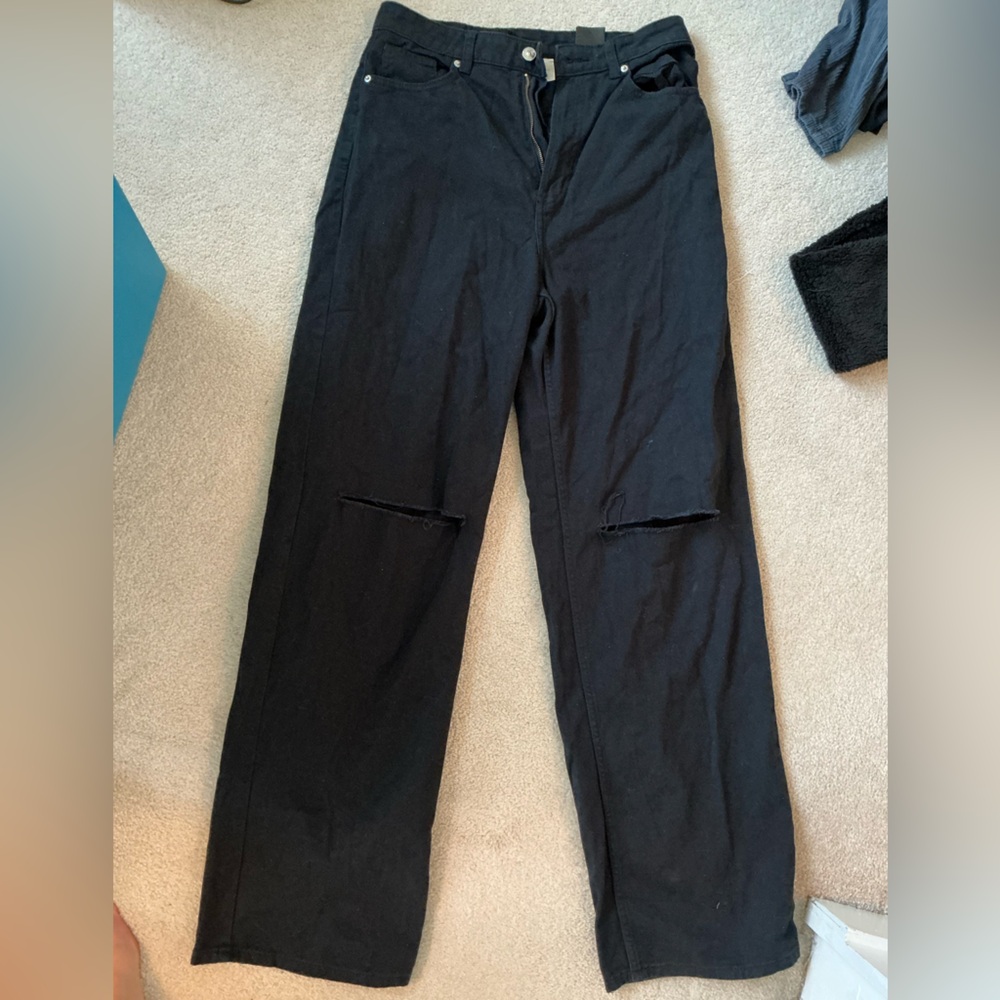 Women’s wide leg, high waist pant